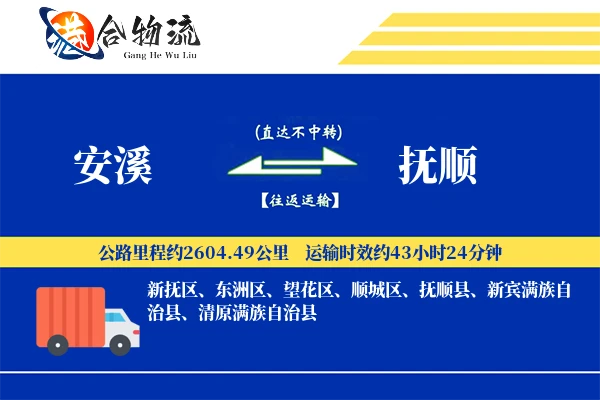 安溪到抚顺物流|安溪到抚顺物流公司|安溪到抚顺专线