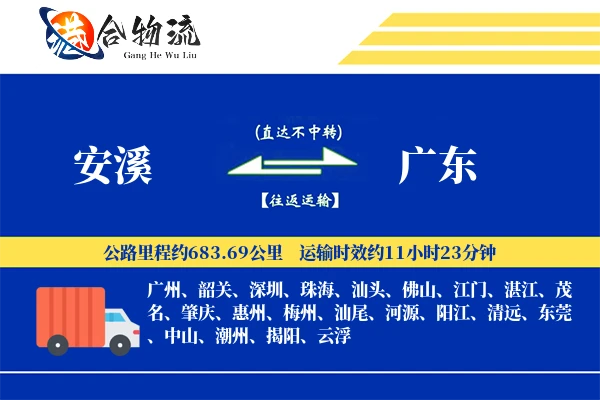 安溪到广东物流|安溪到广东物流公司|安溪到广东专线
