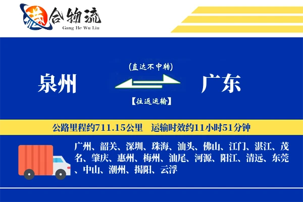 泉州到广东长途搬家公司-定制包装运输专线-零打碎搬家