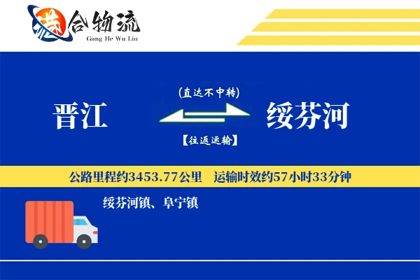 晋江到绥芬河物流公司